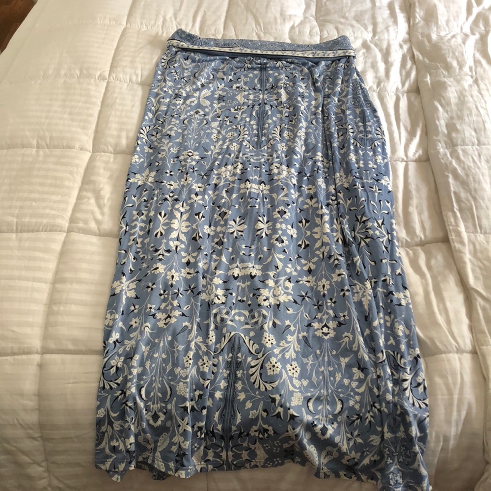 Maxi Skirt Max Studio Blue & White